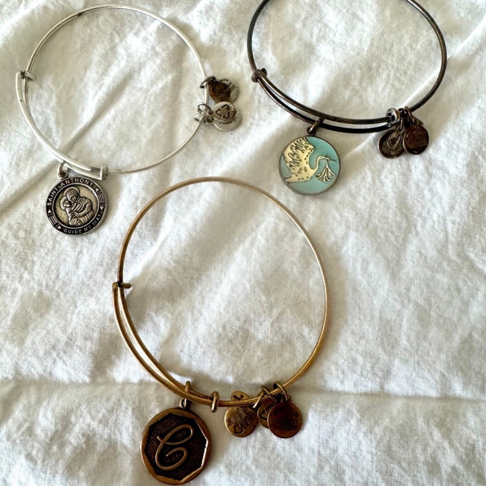 (3) Alex and Ani bracelets
